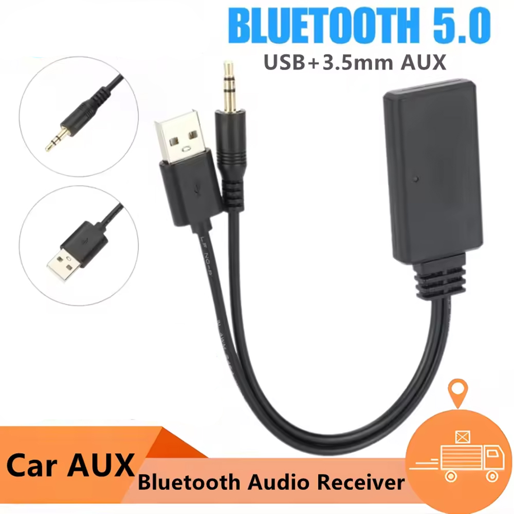 Bluetooth Adapter Receiver - Universal Car Wireless Bluetooth Compatible Receiver