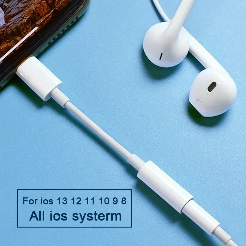 Earphone Splitter Jack - For IOS Headphone Adaptador for IPhone