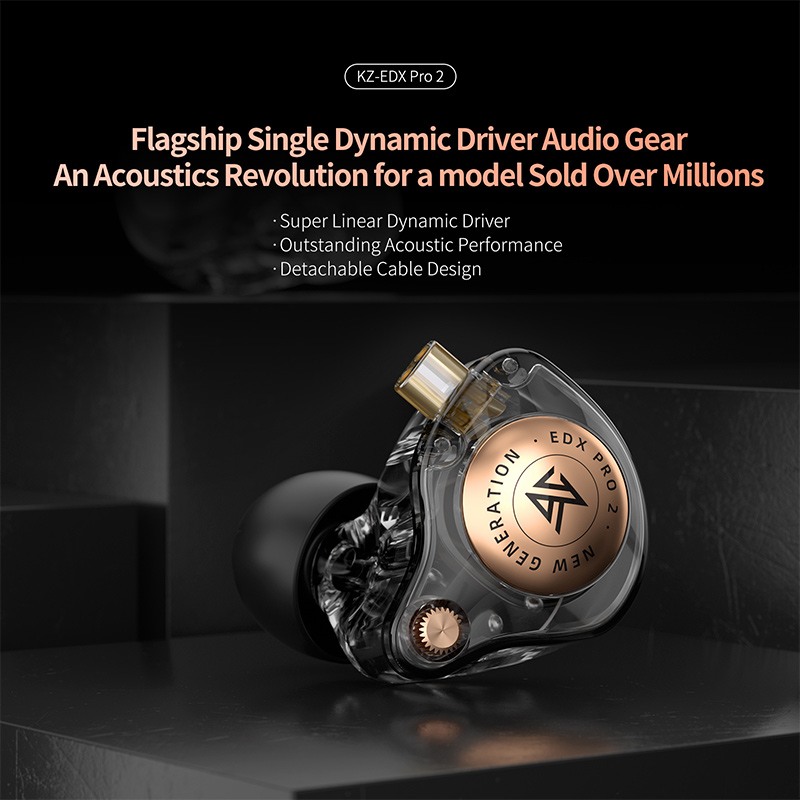 KZ EDX Pro 2 Ultra-linear Dyna - In Ear Monitor Iem incelemesi ve fiyatı