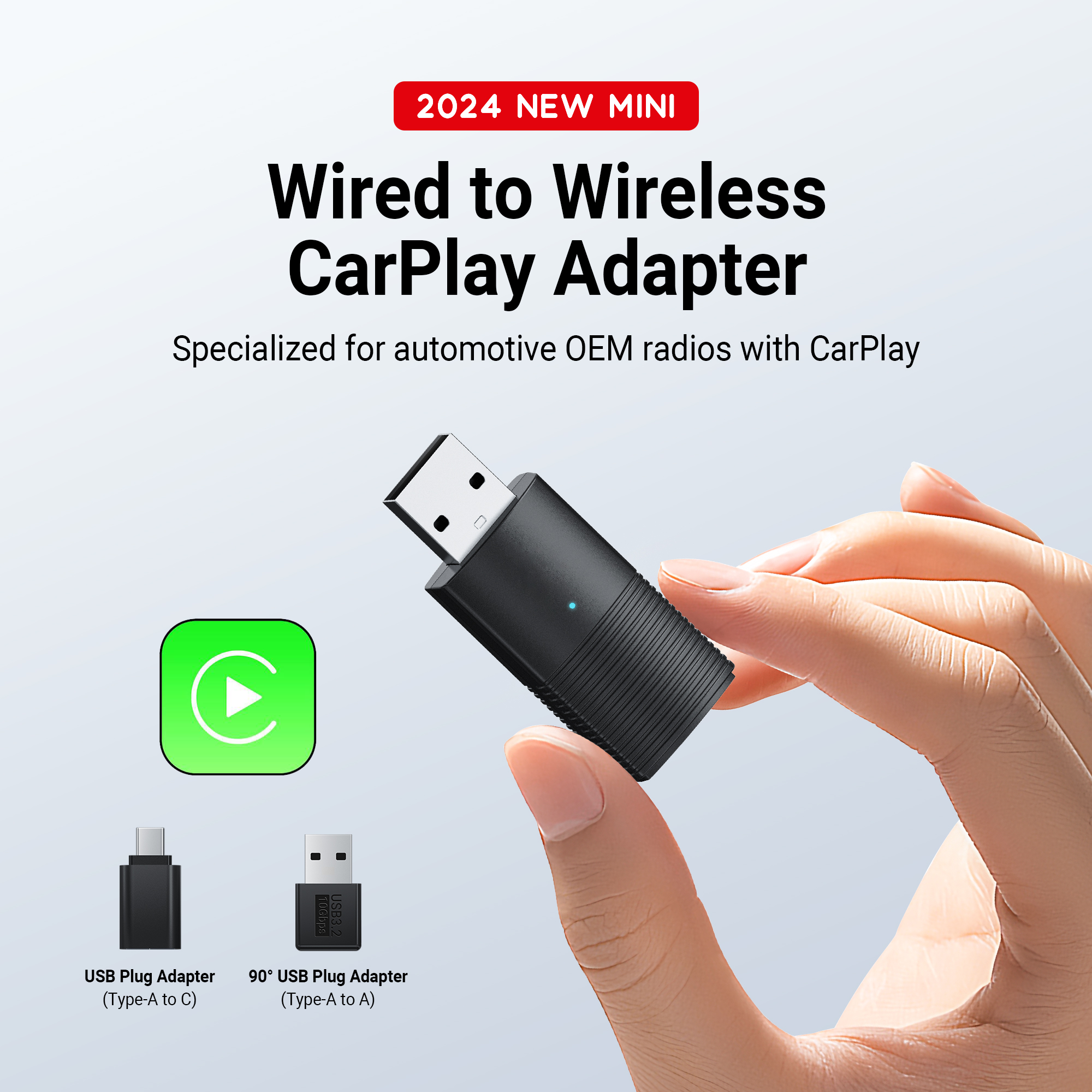 OTTOMOTION Mini Wireless CarPl - Bluetooth Adapter Receiver incelemesi ve fiyatı