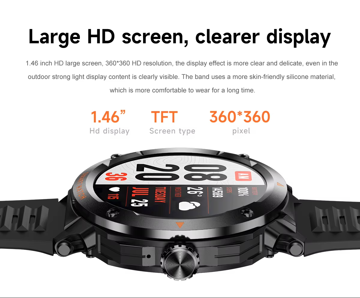 NFC Smart Watch Wireless Earph - Earbuds Charging Case incelemesi ve fiyatı