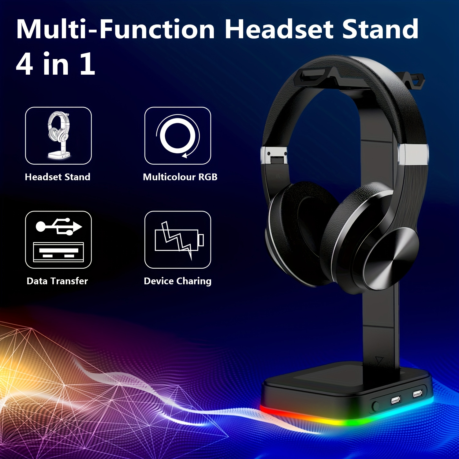 Gaming Headset Stand Adjustabl - Gaming Headset Rgb incelemesi ve fiyatı
