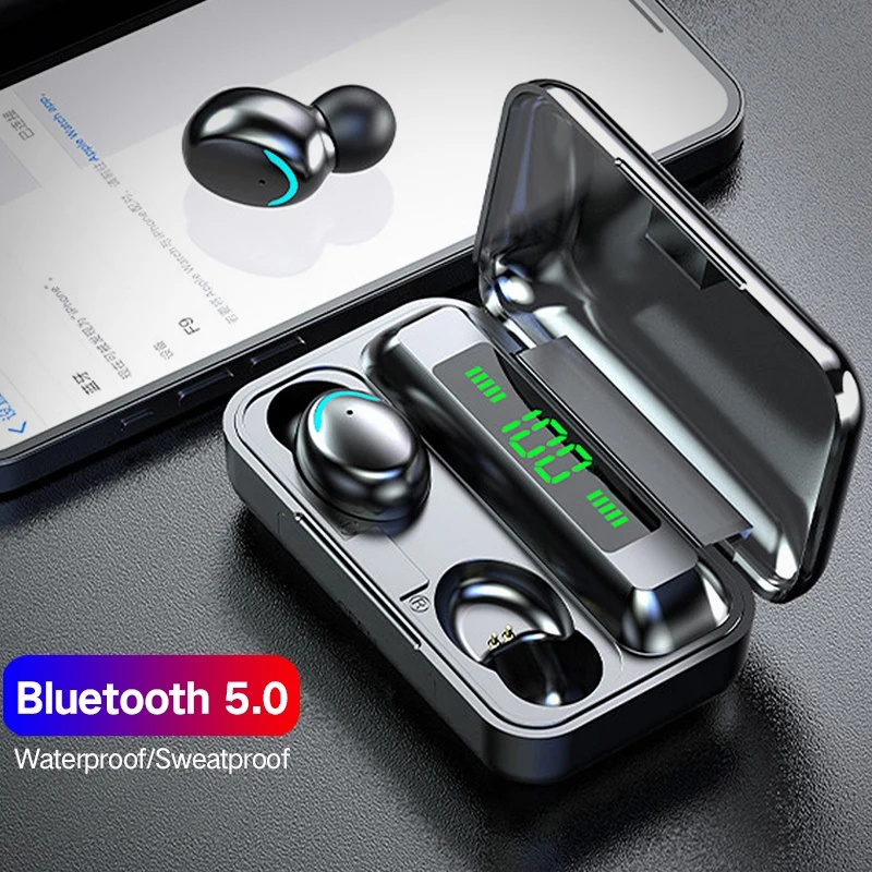 F9 Wireless Headphone TWS Blue - Wireless Earbuds Tws incelemesi ve fiyatı