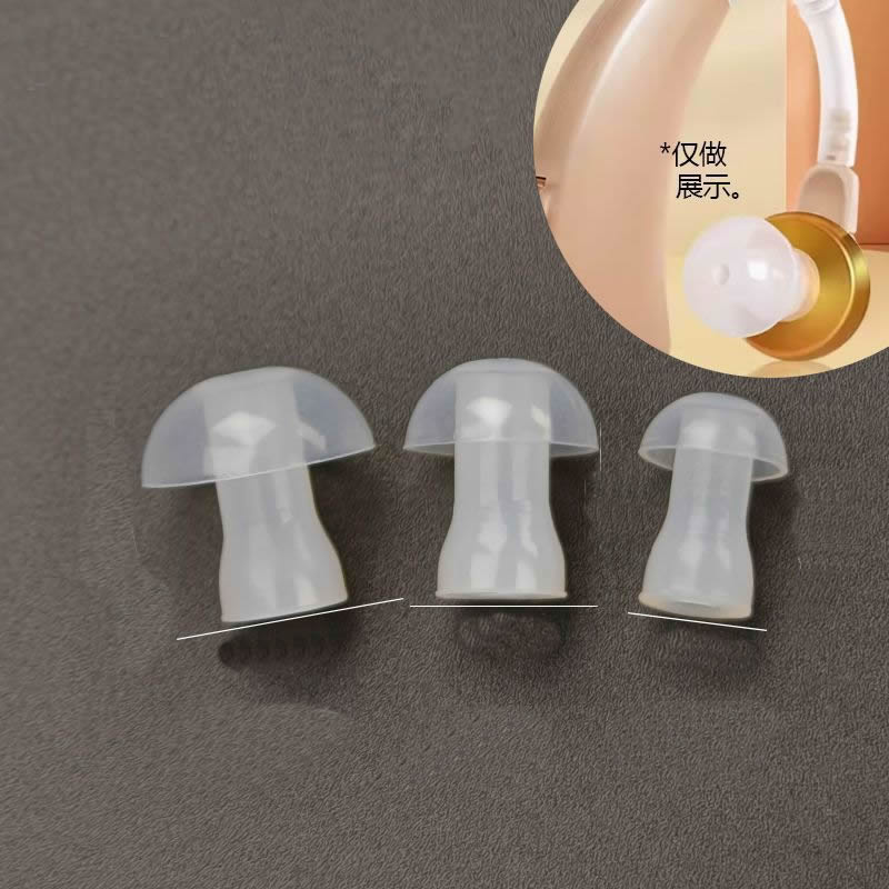 100pcs  Ear Cap Cushion for He - Silicone Ear Tip Replacement incelemesi ve fiyatı