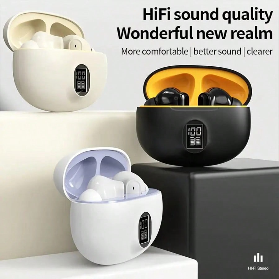 Wireless Earphones, Bluetooth  - Earbuds Charging Case incelemesi ve fiyatı
