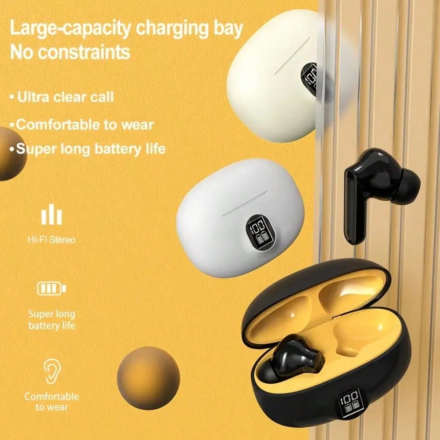 Wireless Earphones, Bluetooth  - Earbuds Charging Case incelemesi ve fiyatı