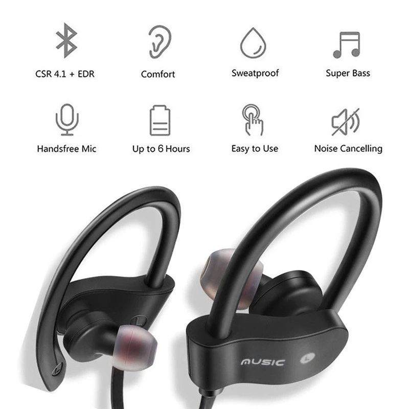Sports Wireless Bluetooth Head - Sports Earphone Hook incelemesi ve fiyatı