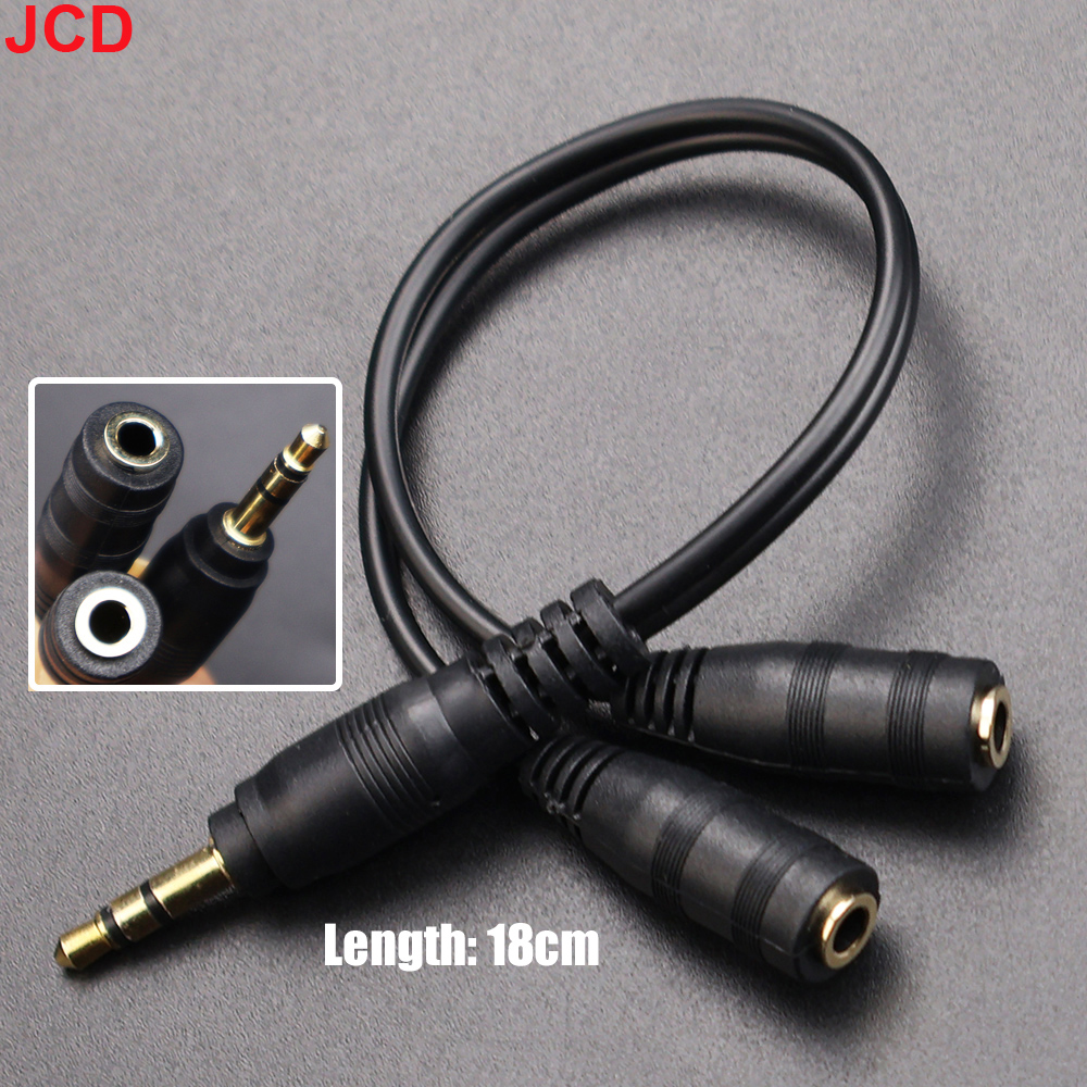 JCD 1Male to 2 Dual Female Y S - Earphone Splitter Jack incelemesi ve fiyatı
