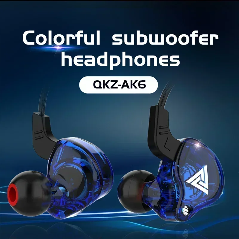 NEW QKZ AK6 Copper Driver HiFi - Wired Earphone Mic incelemesi ve fiyatı
