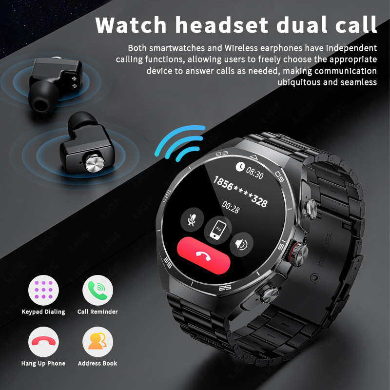 TWS Music Watches Earbuds Smar - Earbuds Charging Case incelemesi ve fiyatı