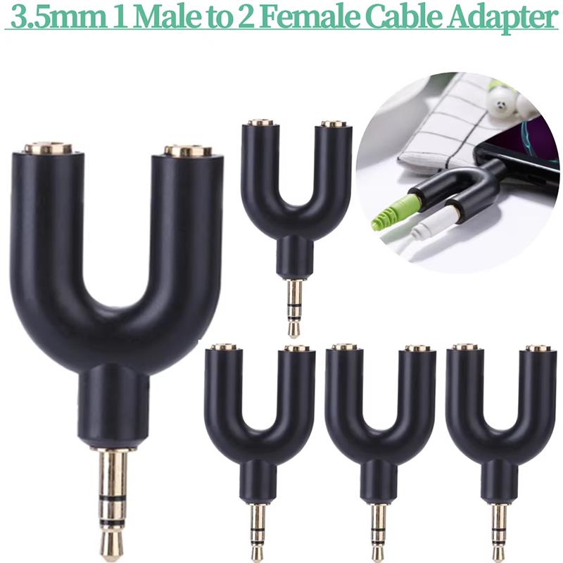 U Type Adapter Y Shape 3.5mm S - Earphone Splitter Jack incelemesi ve fiyatı