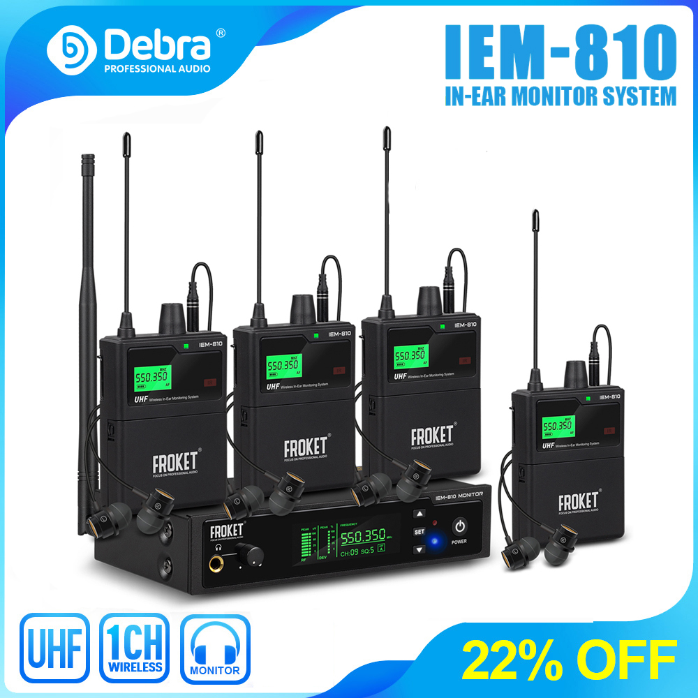 Debra New UHF In-Ear Monitorin - In Ear Monitor Iem incelemesi ve fiyatı