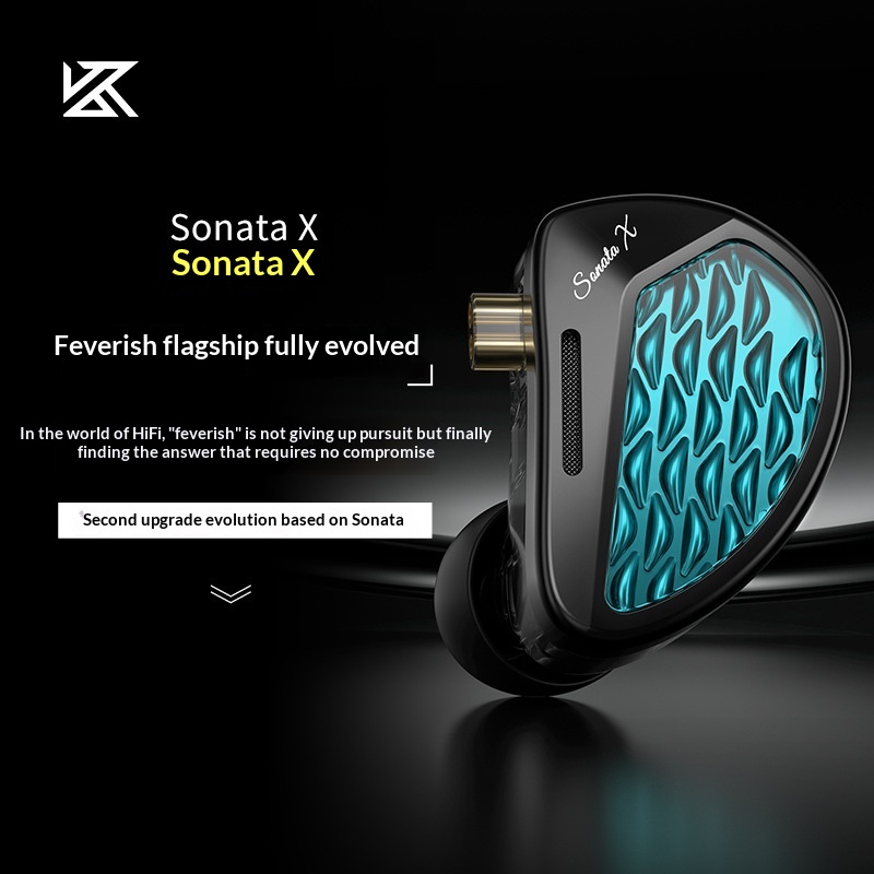 KZ Sonata X In-Ear Monitor Ear - Audiophile Headphone Wired incelemesi ve fiyatı