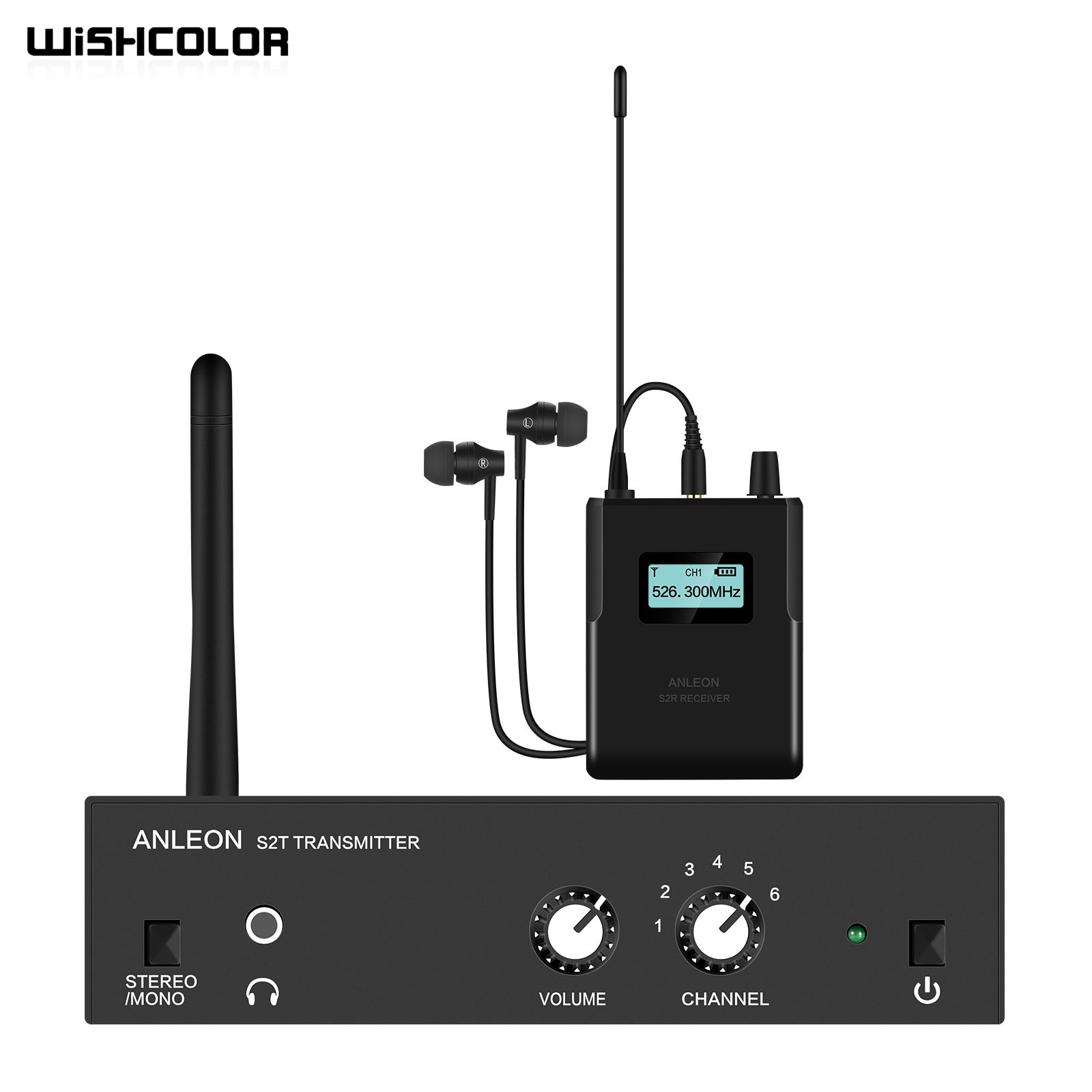 Wishcolor ANLEON S2 526-535MHz - In Ear Monitor Iem incelemesi ve fiyatı