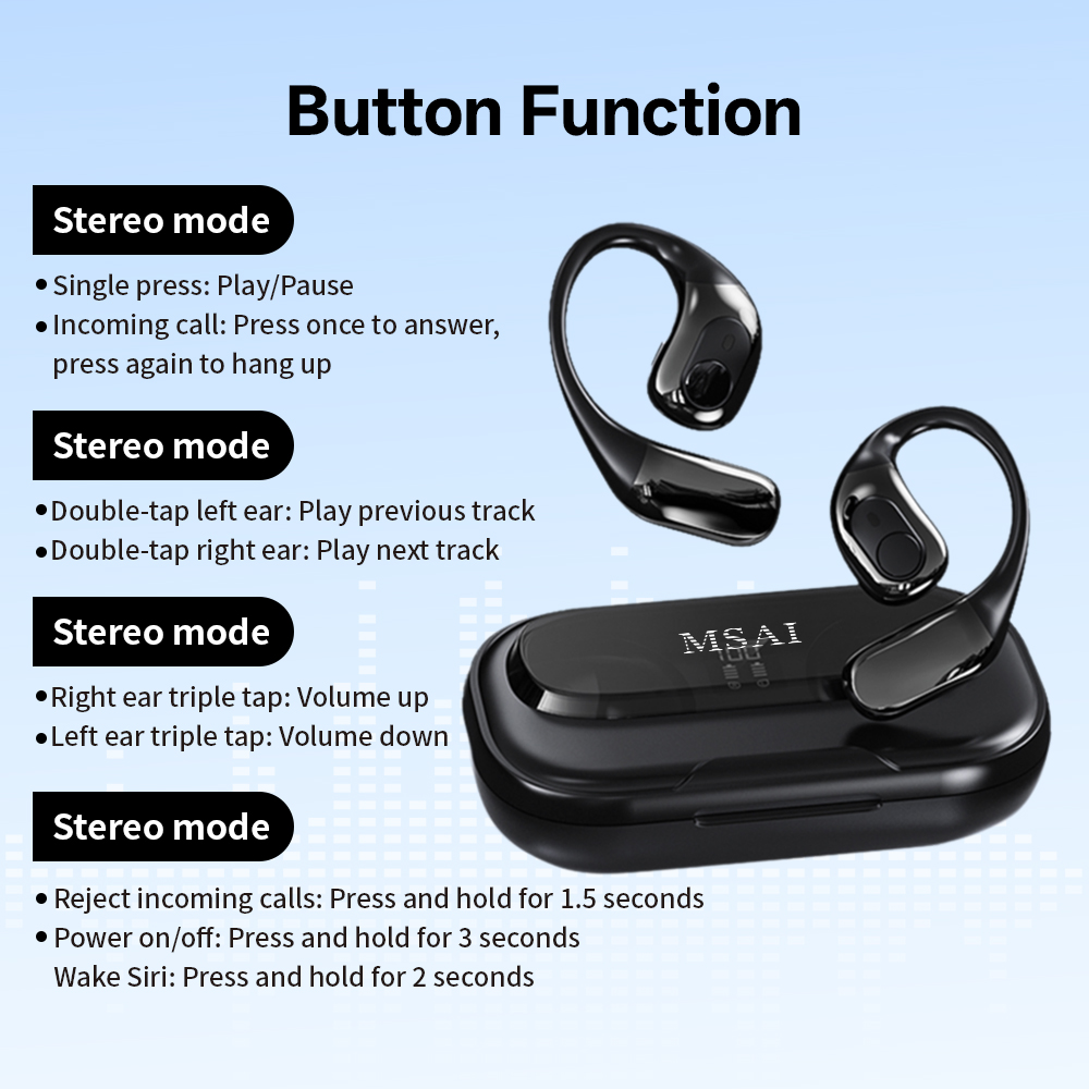 MSAI T23 AI Translator Earbuds - Usb C Earphone incelemesi ve fiyatı