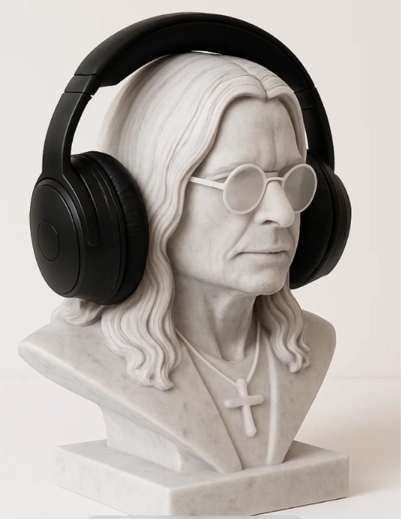 Heavy Metal Rock Legend Inspir - Headphone Stand Desk incelemesi ve fiyatı