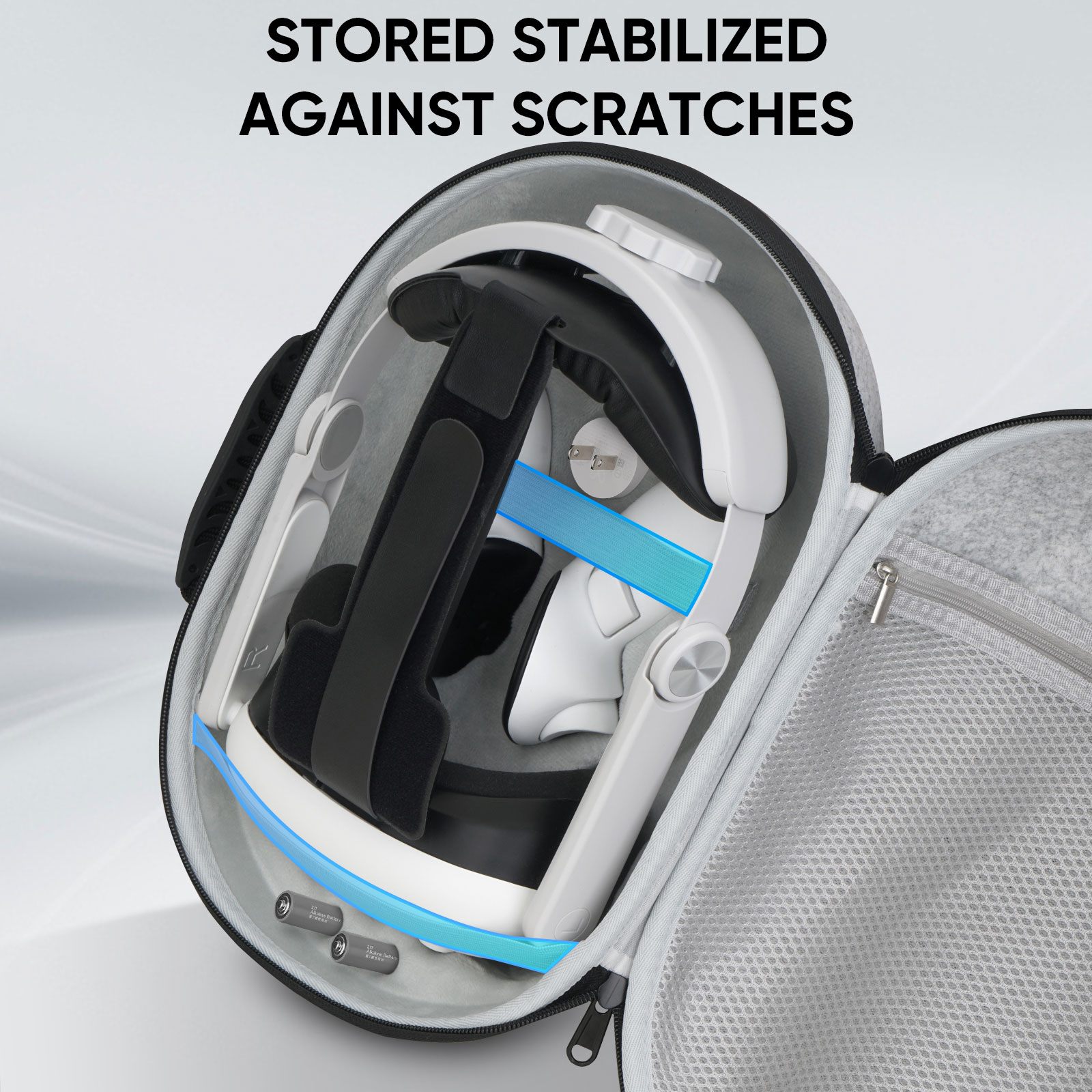 Travel Carrying Case for Meta  - Headphone Case Hard incelemesi ve fiyatı