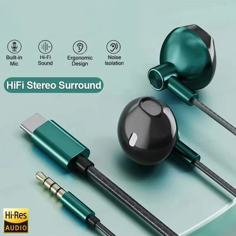 Type C 3.5mm HIFI Stereo Wired - Audiophile Headphone Wired incelemesi ve fiyatı