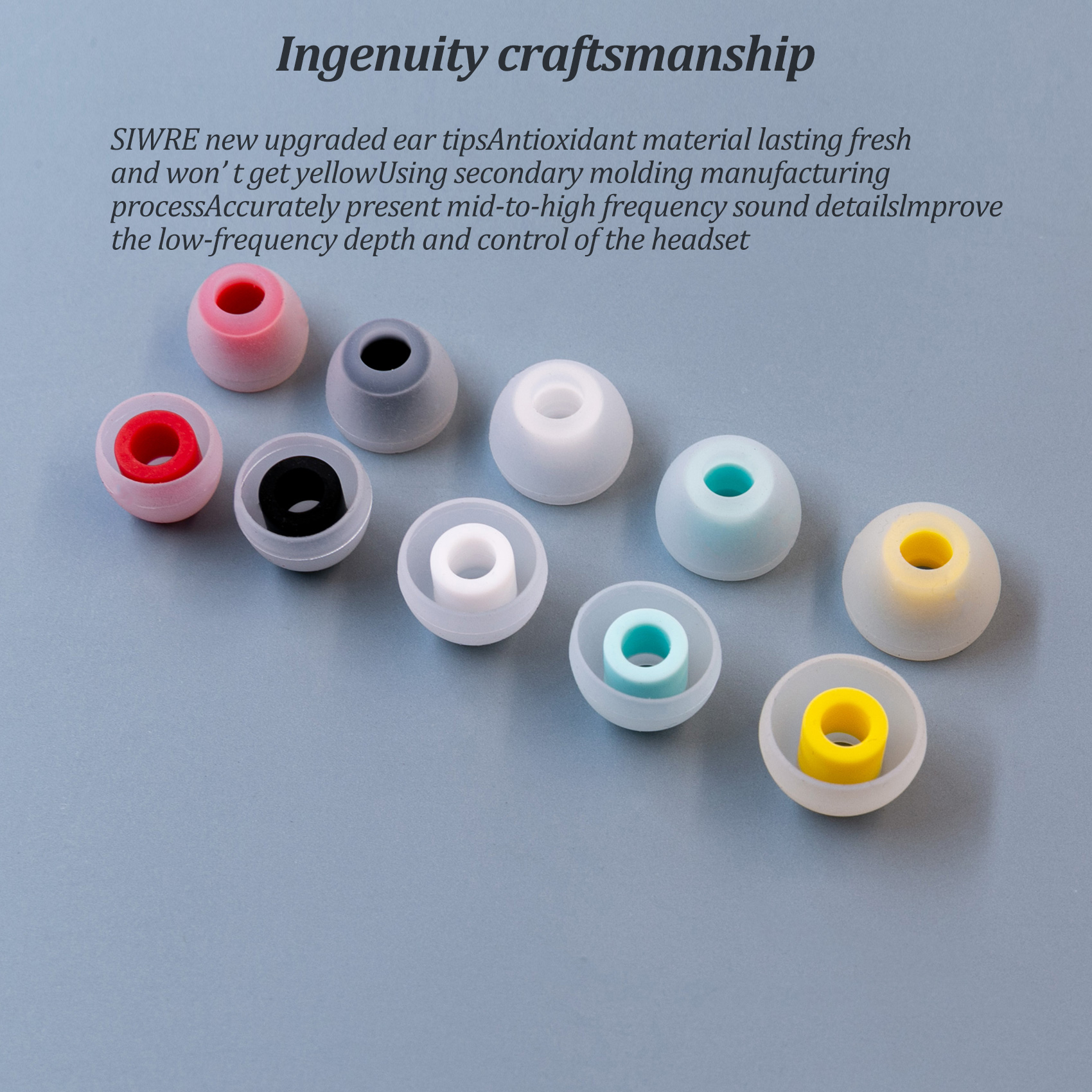 SIWRE 07 Silicone Eartips for  - In Ear Monitor Iem incelemesi ve fiyatı
