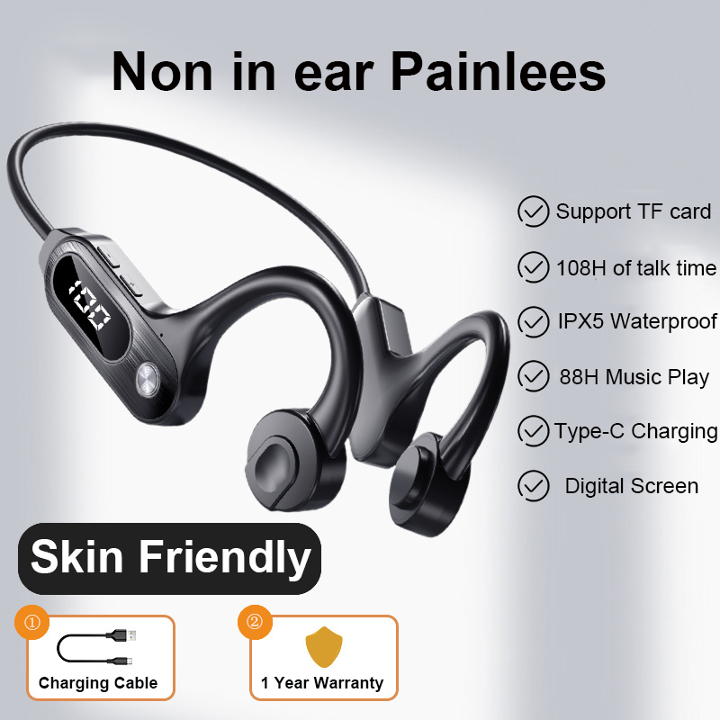 Bone Conduction Bluetooth 5.3  - Sports Earphone Hook incelemesi ve fiyatı