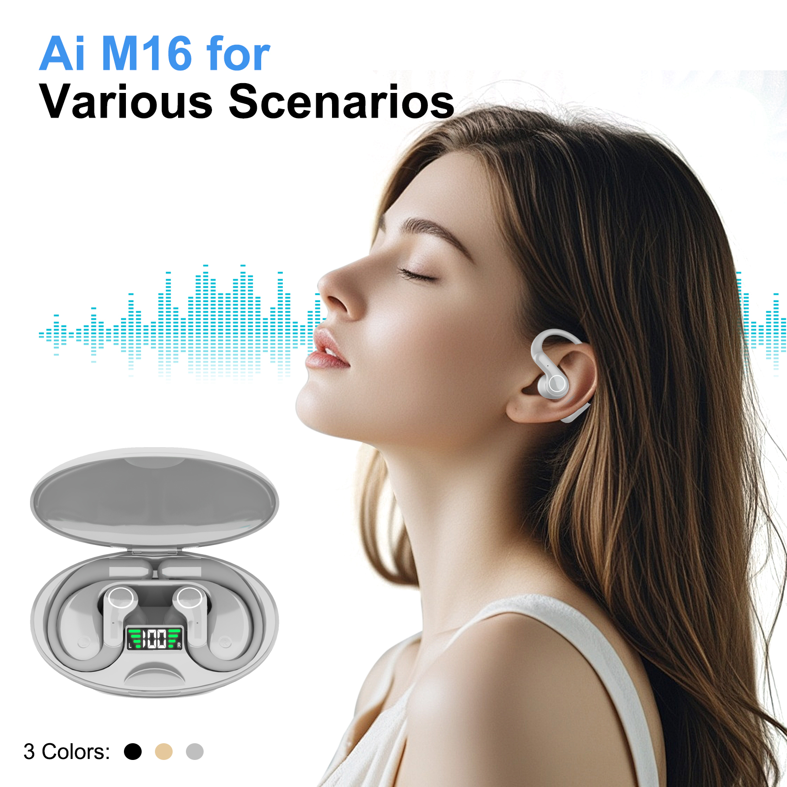 Ai Translator Earbud Device Re - Earbuds Charging Case incelemesi ve fiyatı
