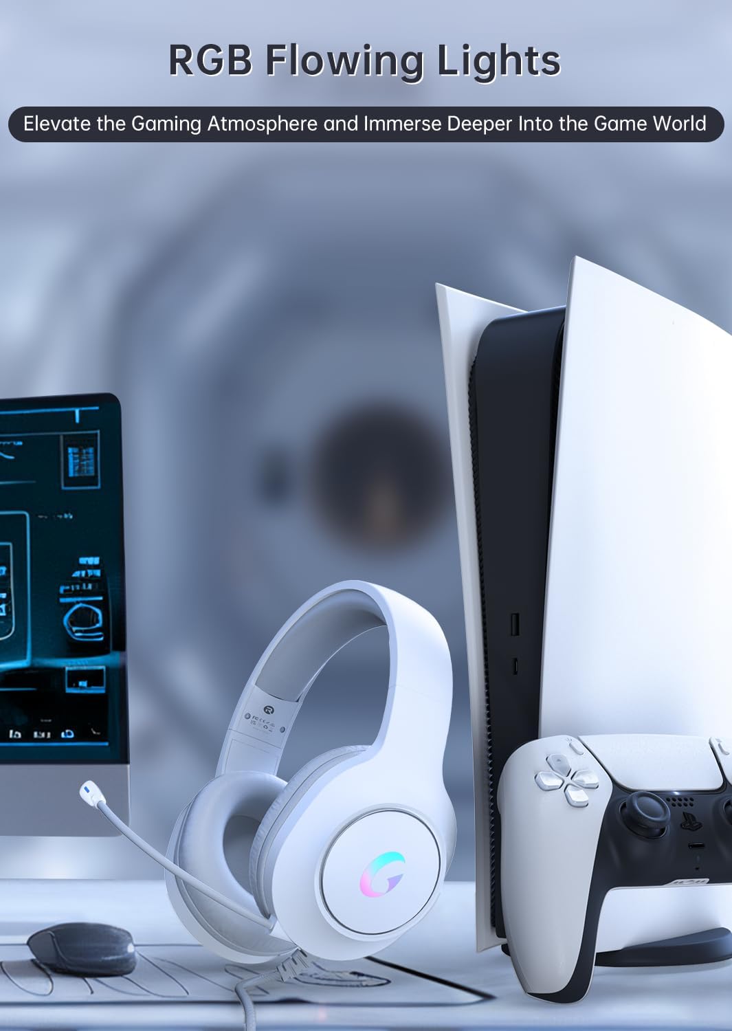 Gaming Headset With 7.1 Surrou - Gaming Headset Rgb incelemesi ve fiyatı