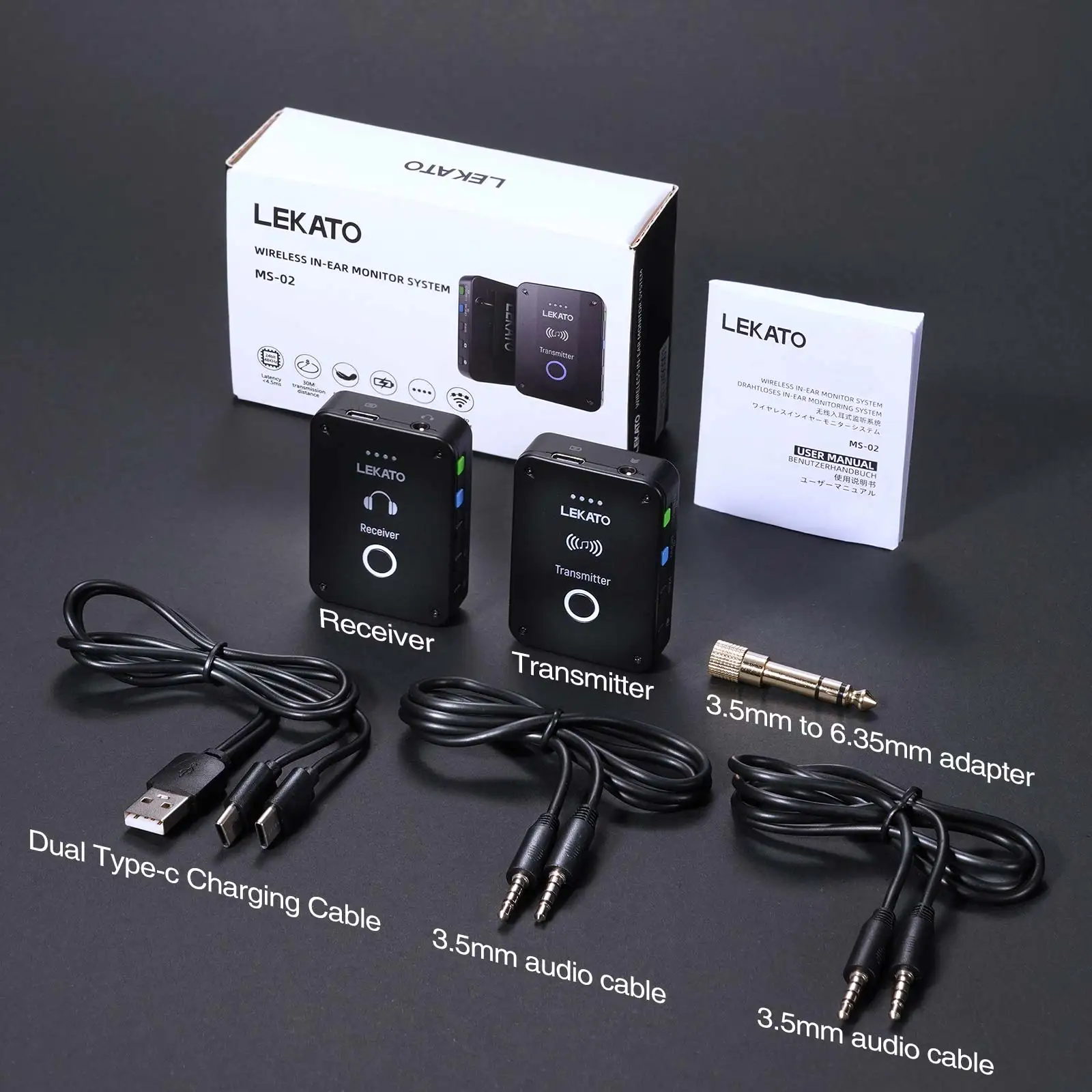 Lekato Ms-02 Wireless Iem Syst - In Ear Monitor Iem incelemesi ve fiyatı