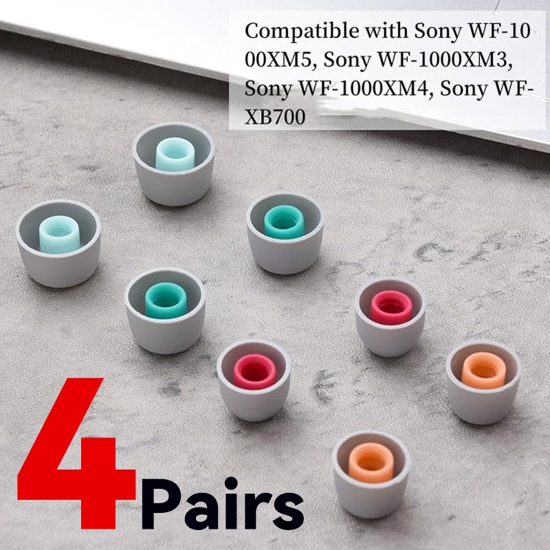 4/1Pairs for Sony Headphone Si - Silicone Ear Tip Replacement incelemesi ve fiyatı