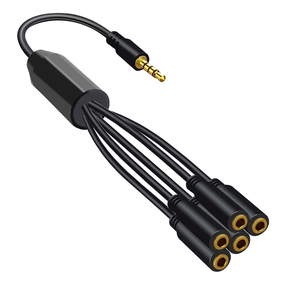 3.5mm TRRS Jack 1/8 Male To Fe - Earphone Splitter Jack incelemesi ve fiyatı
