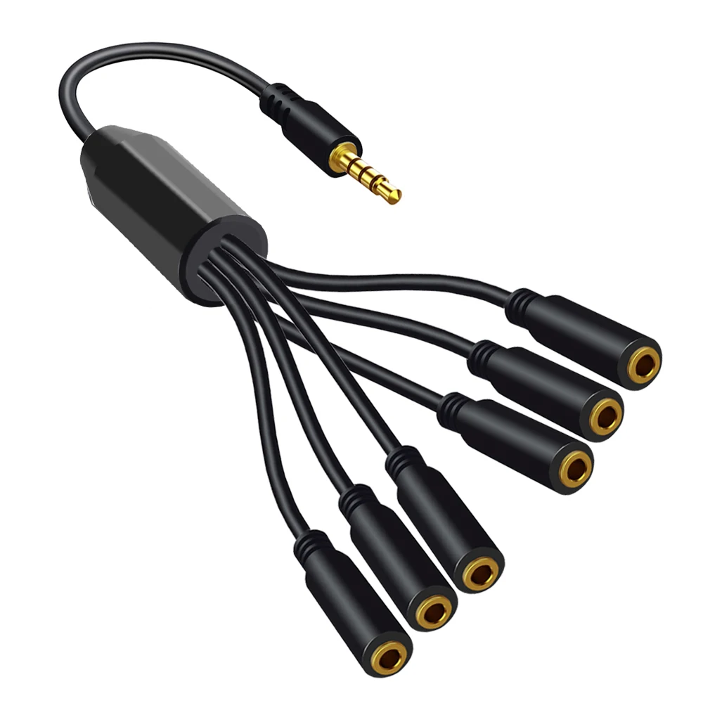3.5mm TRRS Jack 1/8 Male To Fe - Earphone Splitter Jack incelemesi ve fiyatı
