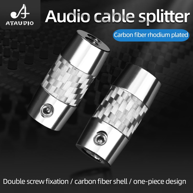 4pcs Carbon Fiber Y Splitter A - Audio Splitter Y incelemesi ve fiyatı