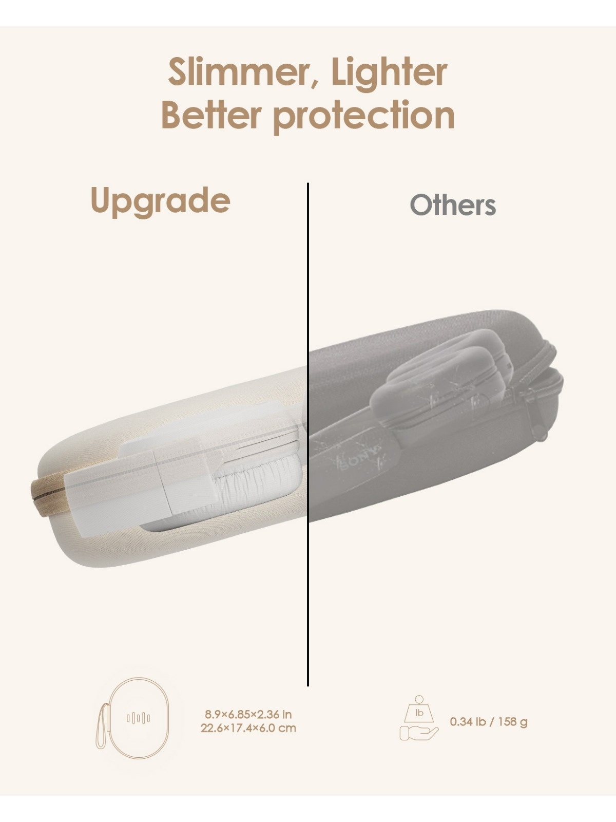 Semi-Foldable Headphones Hard  - Headphone Case Hard incelemesi ve fiyatı