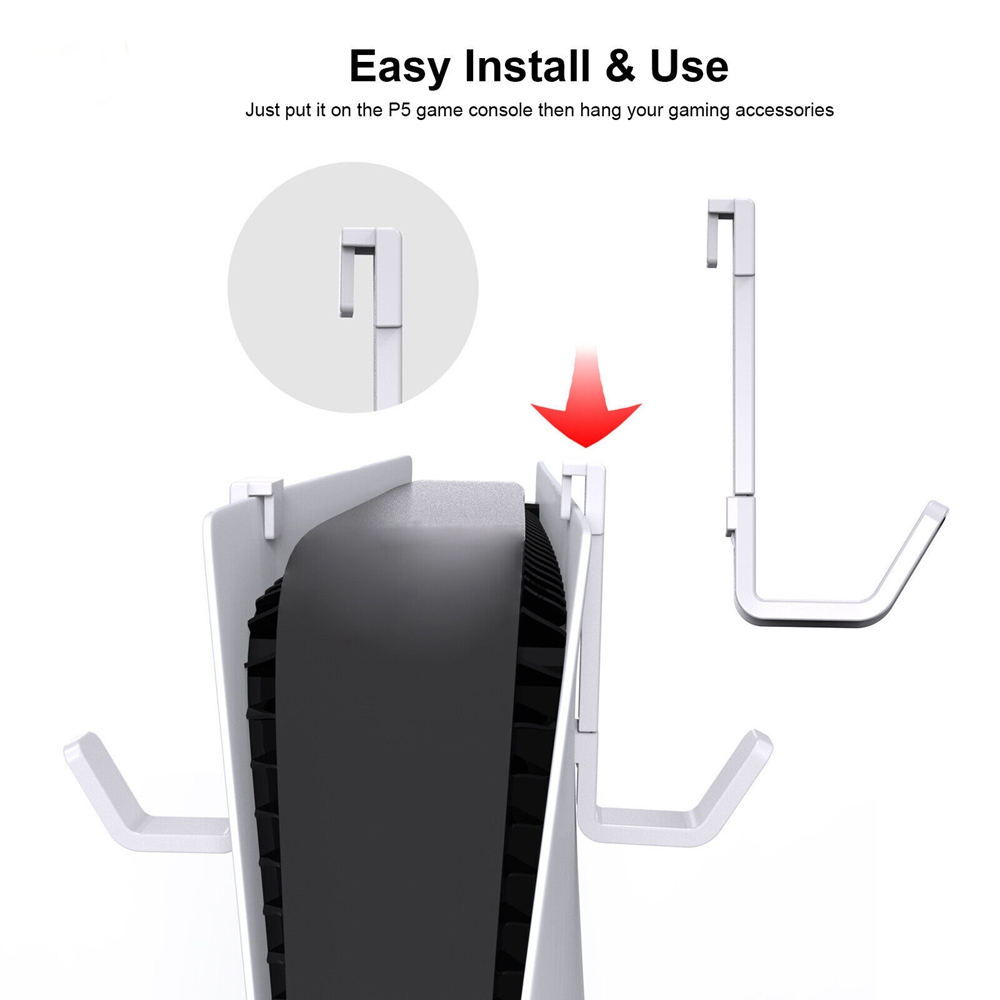 For PS5 Pro PS5 Slim Accessori - Headphone Stand Desk incelemesi ve fiyatı