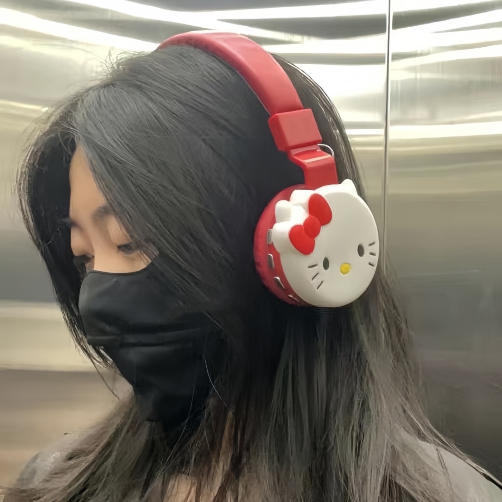 New Hello Kitty Stitch Mickey  - Bluetooth Headset On Ear incelemesi ve fiyatı