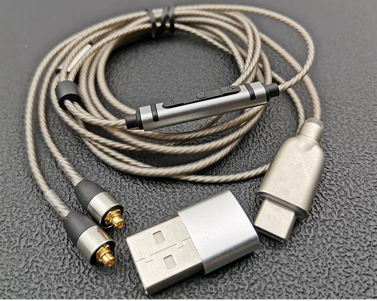 MMCX Plug Type-C Silver Plated - Wired Earphone Mic incelemesi ve fiyatı