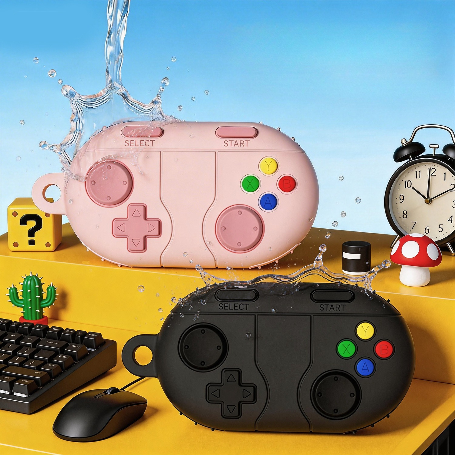 Vintage Silicone Game Style Ca - Earbuds Charging Case incelemesi ve fiyatı