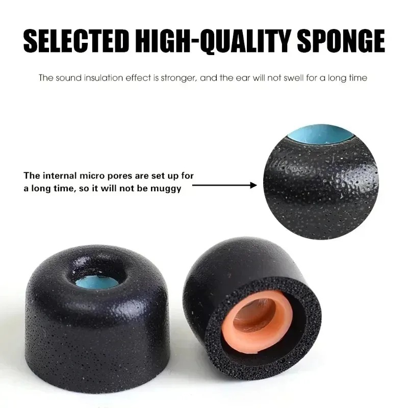 Soft Memory Foam Eartips for S - Earphone Foam Tip incelemesi ve fiyatı