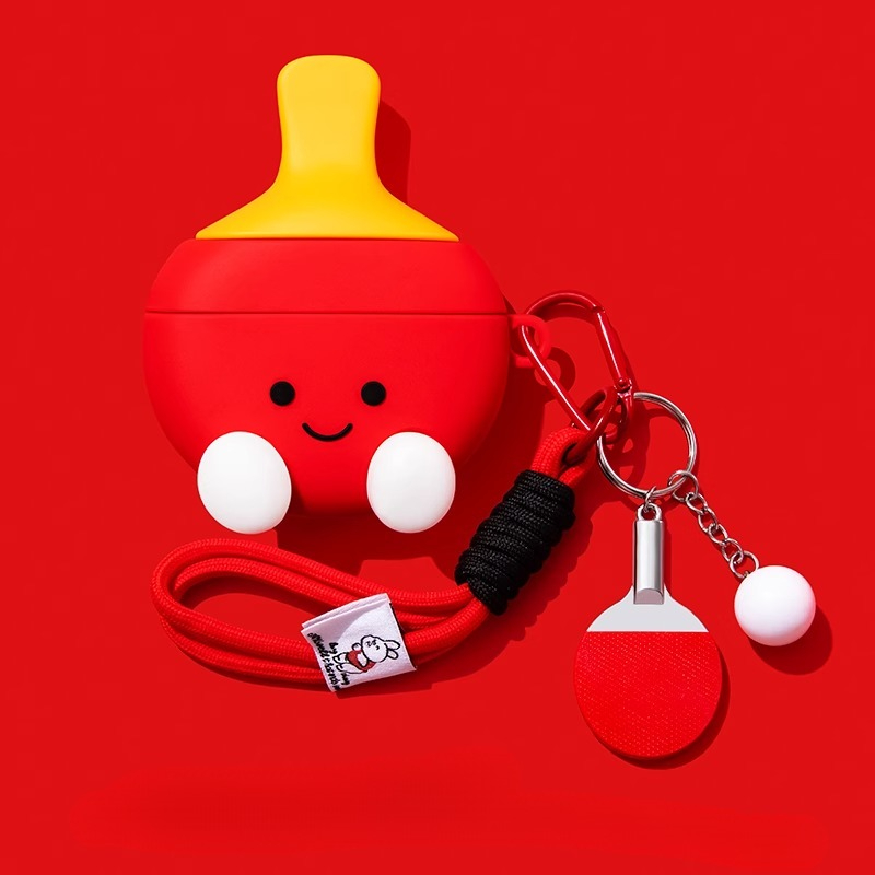 3D Table Tennis Cartoon Cute S - Earbuds Charging Case incelemesi ve fiyatı
