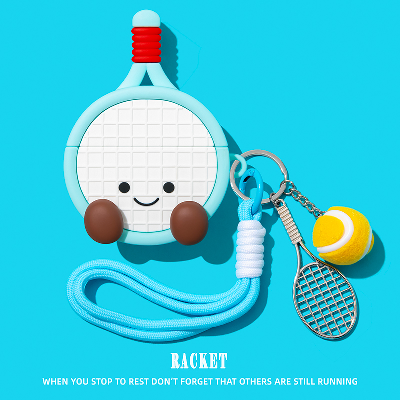 3D Table Tennis Cartoon Cute S - Earbuds Charging Case incelemesi ve fiyatı