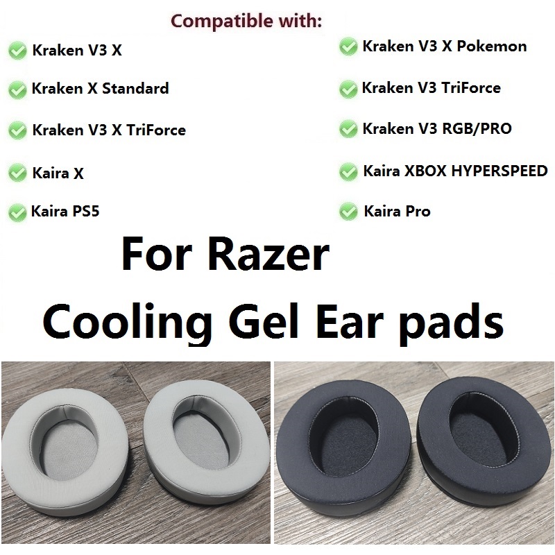 Cooling Gel ear pads For Razer - Gaming Headset Rgb incelemesi ve fiyatı