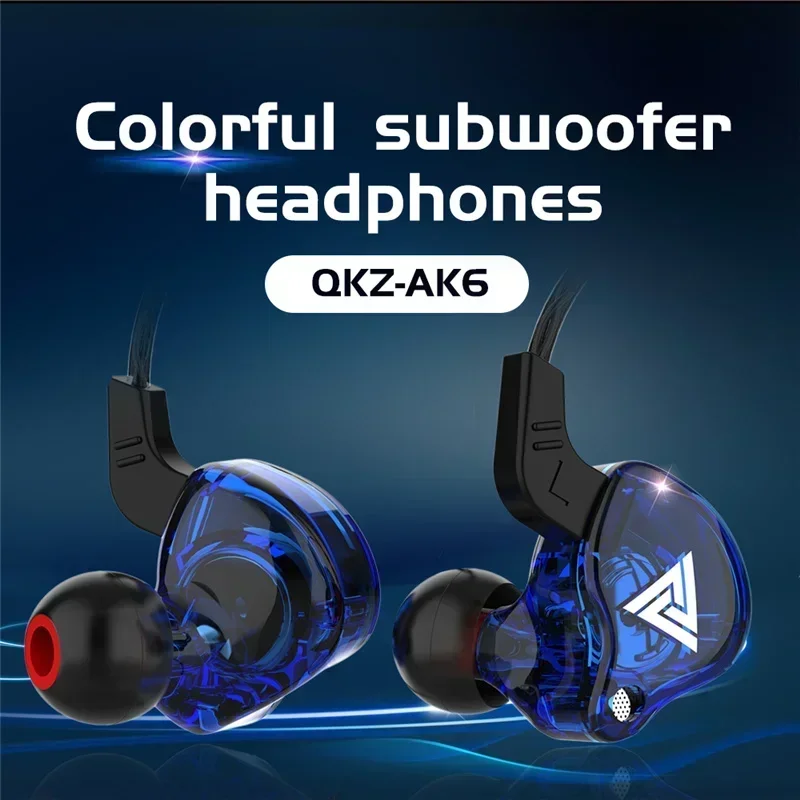 NEW QKZ AK6 Copper Driver HiFi - Wired Earphone Mic incelemesi ve fiyatı