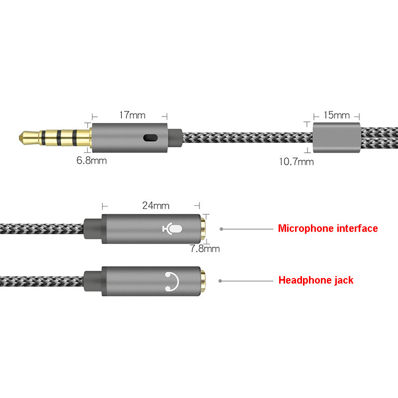 3.5mm Audio Splitter Y Jack 1  - Earphone Splitter Jack incelemesi ve fiyatı