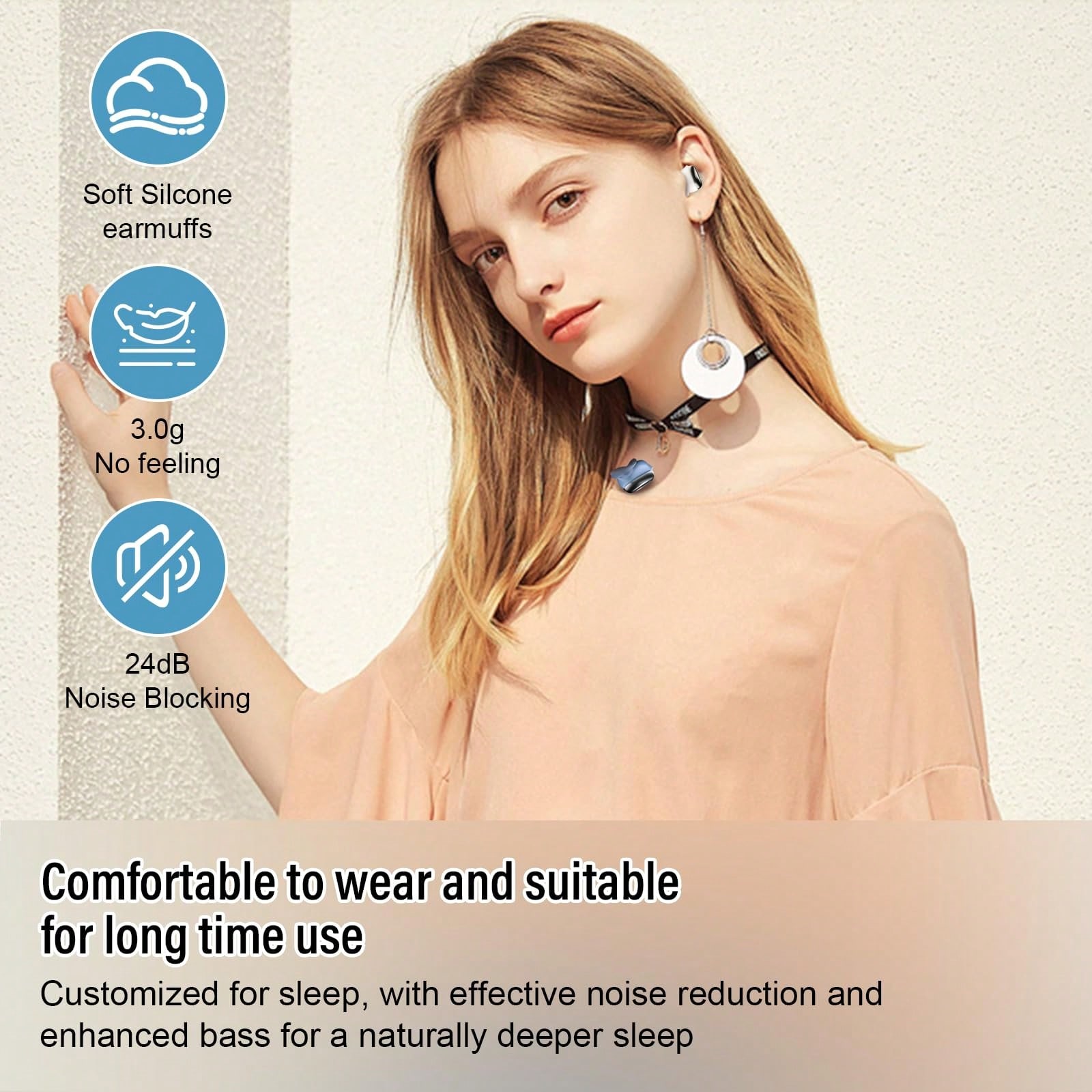 Sleep Earbuds Bluetooth 5.4 In - Earbuds Charging Case incelemesi ve fiyatı