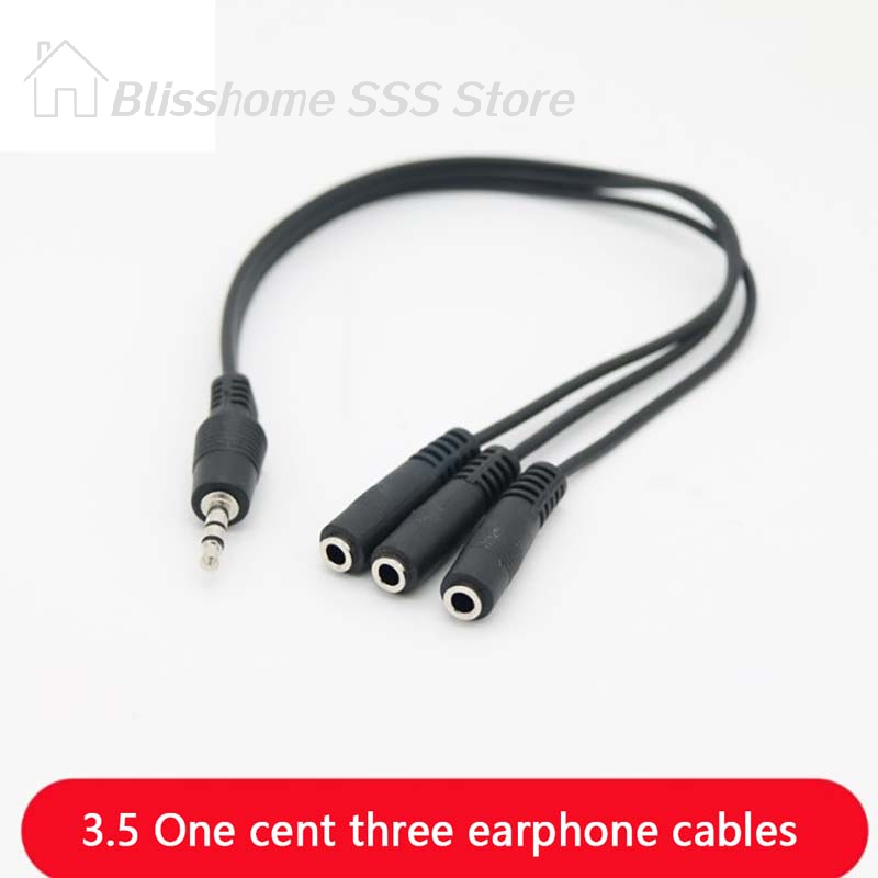 【S】3.5mm 3 Way Port Aux Multi  - Earphone Splitter Jack incelemesi ve fiyatı
