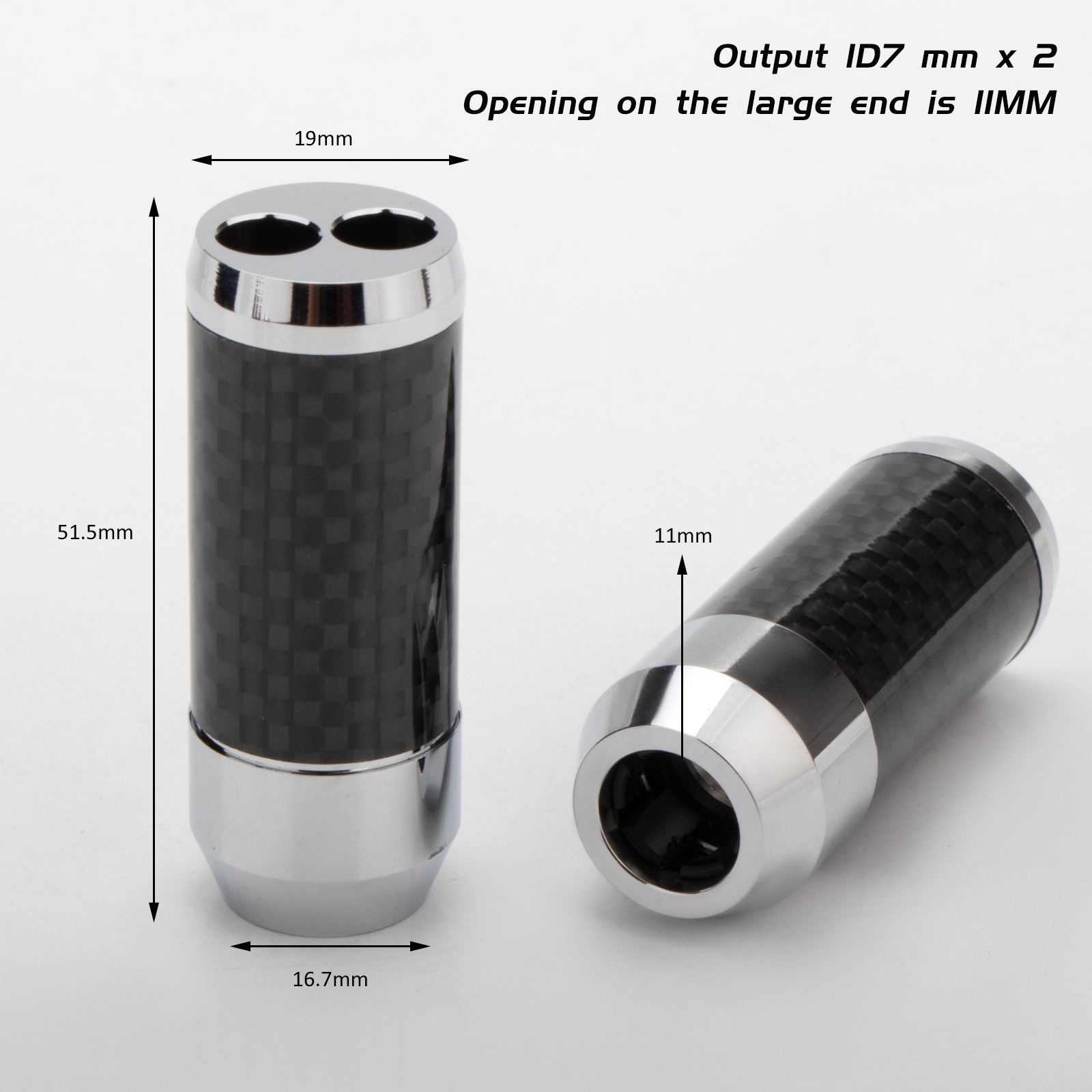 Carbon Fibre Y Splitter 11mm t - Audio Splitter Y incelemesi ve fiyatı