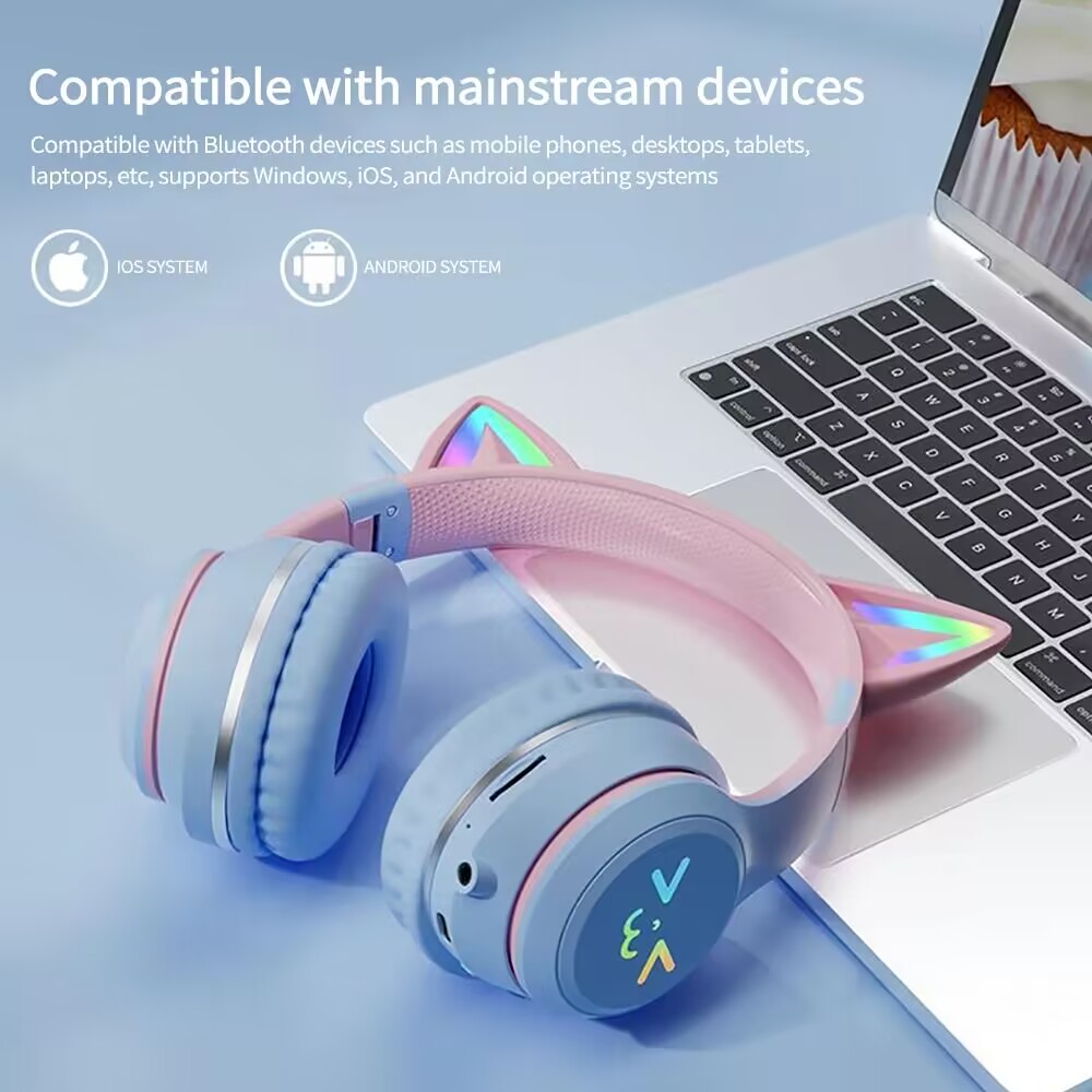 RGB Glow Earphones Wireless Ea - Gaming Headset Rgb incelemesi ve fiyatı