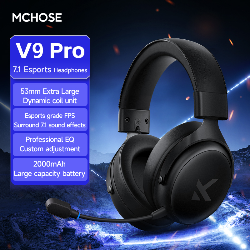 MCHOSE V9 Pro Headset with Mic - Gaming Headset Rgb incelemesi ve fiyatı