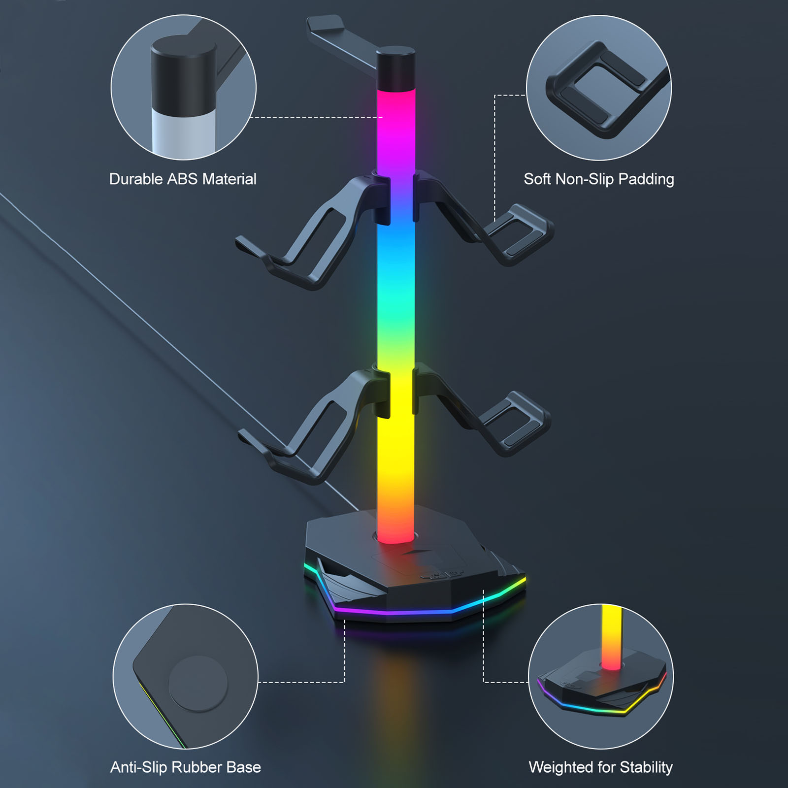 Headset Controller Display Sta - Gaming Headset Rgb incelemesi ve fiyatı
