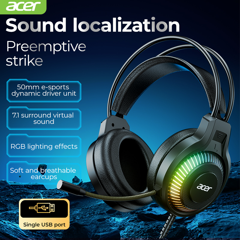 RGB Cool Lighting Wired Earpho - Gaming Headset Rgb incelemesi ve fiyatı