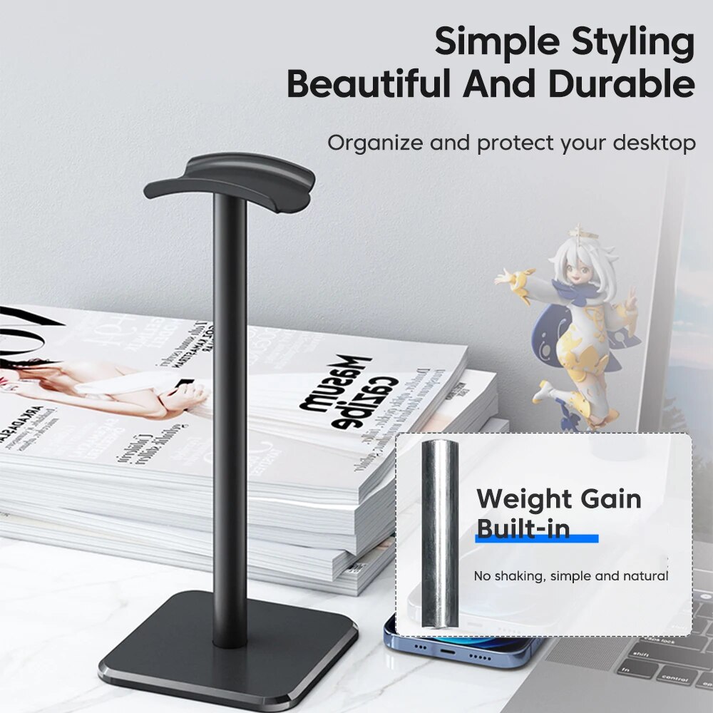 Universal Headphone Stand Alum - Headphone Stand Desk incelemesi ve fiyatı